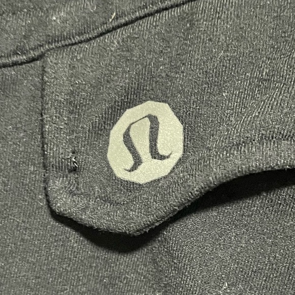 Lululemon Men’s Relaxed Fit Black Pants - Waist 17.5-18”Inseam 34-34.5” - Picture 8 of 10